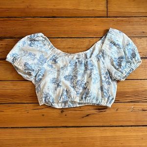 Reformation Ellora crop top - size small